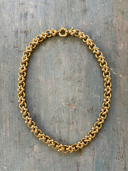 Gold Chainlink Necklace